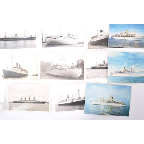 526 - Maritime Interest - A collection of mid 20th century maritime interest photographic postcards. The c... 