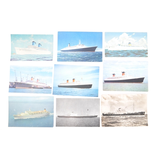 526 - Maritime Interest - A collection of mid 20th century maritime interest photographic postcards. The c... 