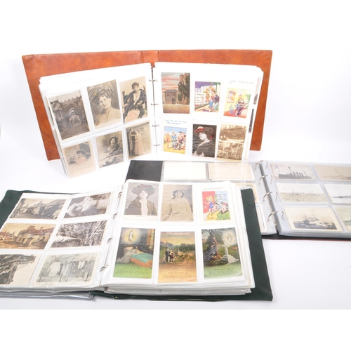 540 - A large collection of 20th Century Edwardian, WWI and later postcards comprising of topography, citi... 