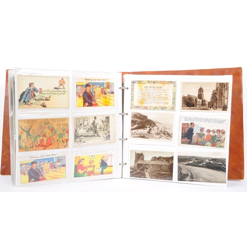 540 - A large collection of 20th Century Edwardian, WWI and later postcards comprising of topography, citi... 