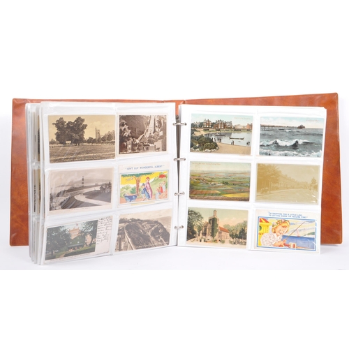 540 - A large collection of 20th Century Edwardian, WWI and later postcards comprising of topography, citi... 