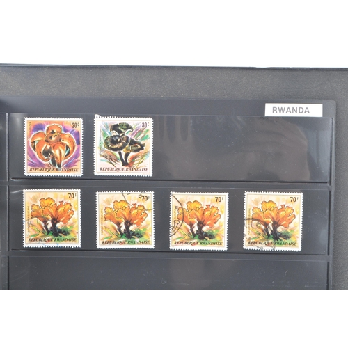 545 - A collection of 20th century Foreign mushroom related postal stamps. The collection featuring stamps... 