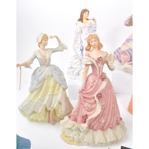 55 - Wedgwood Spink - A collection of ten 20th Century vintage Wedgwood fine matt porcelain limited editi... 