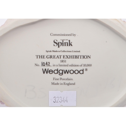 55 - Wedgwood Spink - A collection of ten 20th Century vintage Wedgwood fine matt porcelain limited editi... 