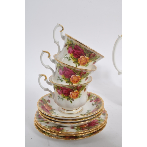 88 - Old Country Roses - Royal Albert - A 20th century Royal Albert Old Country Roses coffee service. The... 