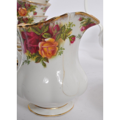 88 - Old Country Roses - Royal Albert - A 20th century Royal Albert Old Country Roses coffee service. The... 