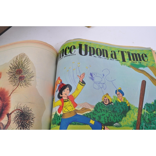 453 - Once Upon A Time - A large collection of mid 20th century (1969-1973) Once Upon A Time magazines. Th... 