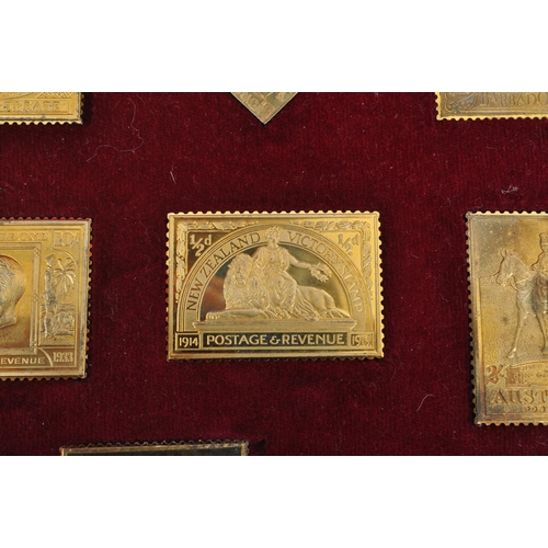 509 - The Empire Collection - A collection of twenty-five 20th Century circa. 1981 gold plated solid sterl... 