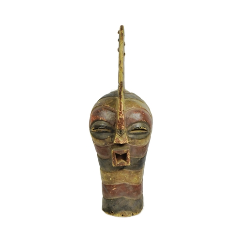 12 - An original DRC Democratic Republic of The Congo ( Katanga Province ) Songye People tribal mask / Ki... 