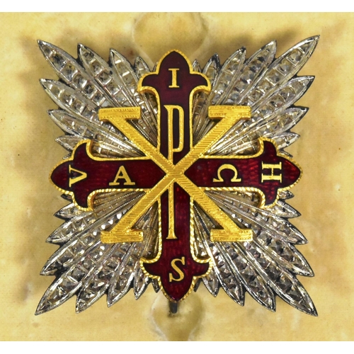 126 - World Orders & Decorations - Italy / Sicily - an original Sacred Military Constantinian Order of Sai... 