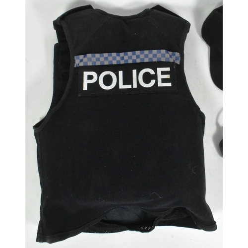 14 - Local interest - an original vintage Somerset & Avon Police Armed Response vest & cap with various u... 