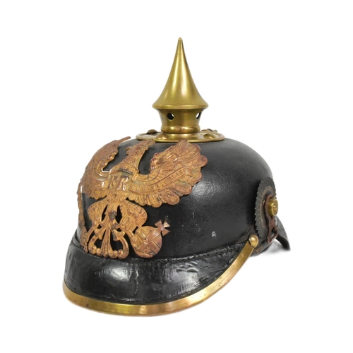 153 - A WWI First World War Imperial German Army / Prussian 1895 model Enlisted Mans NCO pickelhaube unifo... 