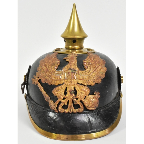 153 - A WWI First World War Imperial German Army / Prussian 1895 model Enlisted Mans NCO pickelhaube unifo... 