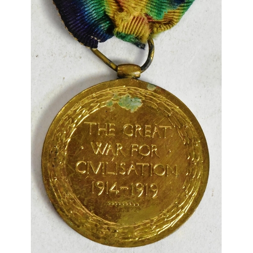 187 - A WWI First World War Victory medal awarded to one 53351 2 AM J.D Fuge of the RAF Royal Air Force to... 