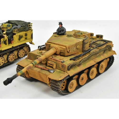 188 - A collection of x3 WWII Second World War interest military model vehicles comprising a US United Sta... 