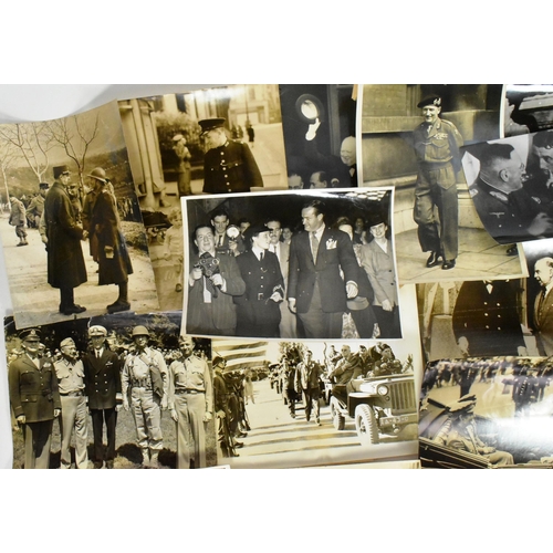 2 - WWII Second World War - a collection of original c1930s / 1940s press photographs of wartime leaders... 