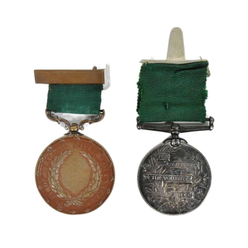 28 - Local interest - a Victorian Long Service in the Volunteer Force medal awarded to one Color Sergeant... 