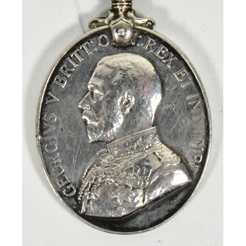 283 - A WWI First World War British War medal and King George V Territorial Efficiency medal awarded to on... 