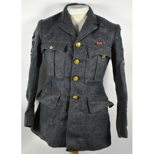 301 - A WWI First World War British RAF Royal Air Force Telecommunications Corporal uniform comprising tro... 