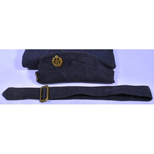 301 - A WWI First World War British RAF Royal Air Force Telecommunications Corporal uniform comprising tro... 