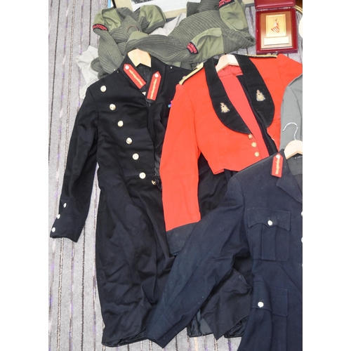 32 - Royal Marines interest - a collection uniform and personal effects belonging to Lieutenant General S... 