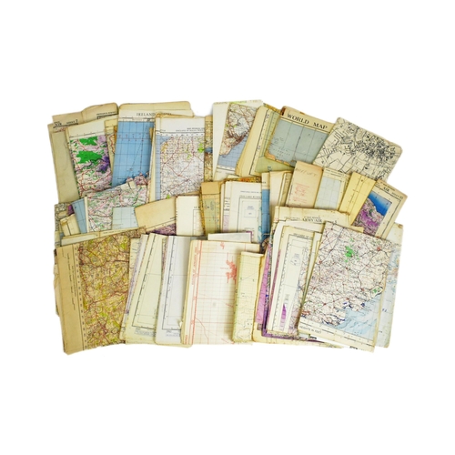 320 - A collection of approximately x80 RAF Royal Air Force and wartime OS maps comprising x20 RAF maps fr... 