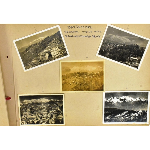 339 - WWII military interest. A photograph album containing photos taken during WW2 circa 1944. Including ... 