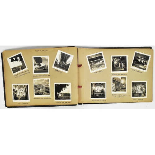 339 - WWII military interest. A photograph album containing photos taken during WW2 circa 1944. Including ... 