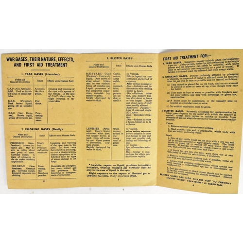 344 - Second World War London civilian interest. A collection of three WWII civilian issued pamphlets on w... 