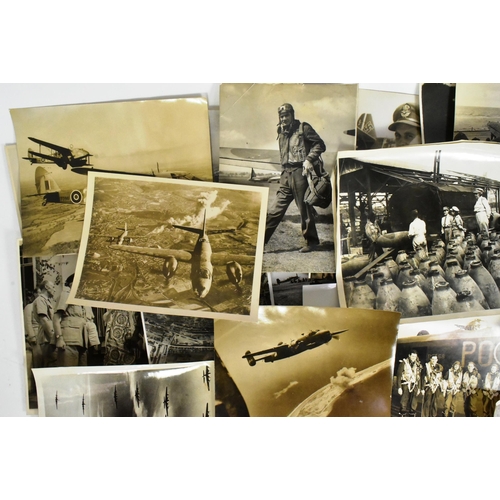 374 - WWII Second World War - a collection of 70+ original c1940s wartime press photographs, all being 'ai... 