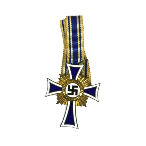 386 - A WWII Second World War Third Reich German Nazi Mothers Cross / Cross Of Honour Of The German Mother... 