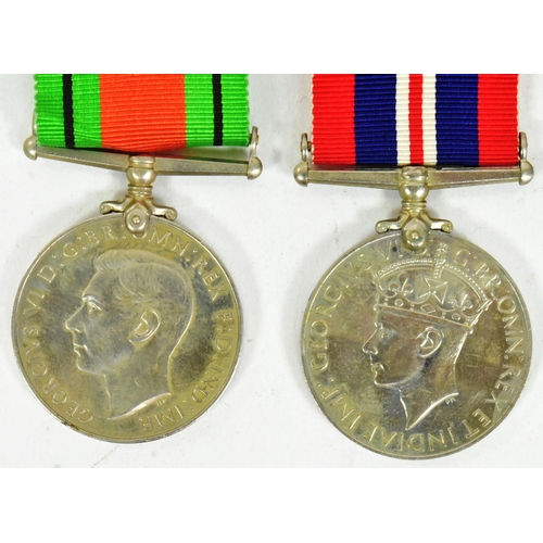 387 - A WWII Second World War medal group comprising; British War medal, Defence medal, Italy Star, 1939-4... 