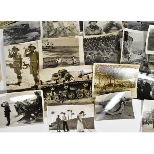 398 - WWII Second World War - a collection of 100+ original c1940s wartime press photographs, most being w... 