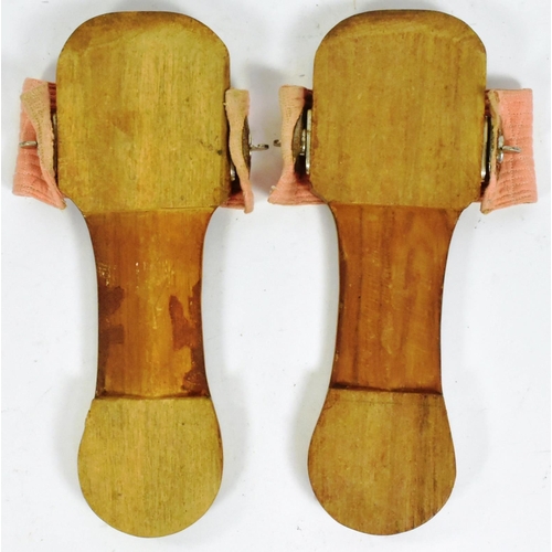 403 - Mahatma Gandhi (1869-1948) - a pair of Gandhi's personally made and worn sandals. These were made by... 