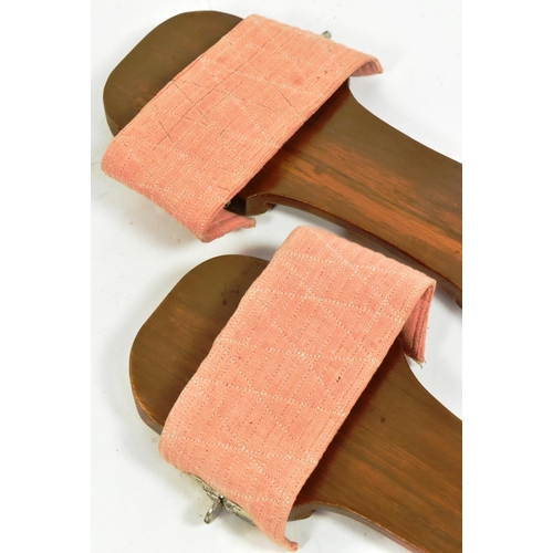 403 - Mahatma Gandhi (1869-1948) - a pair of Gandhi's personally made and worn sandals. These were made by... 