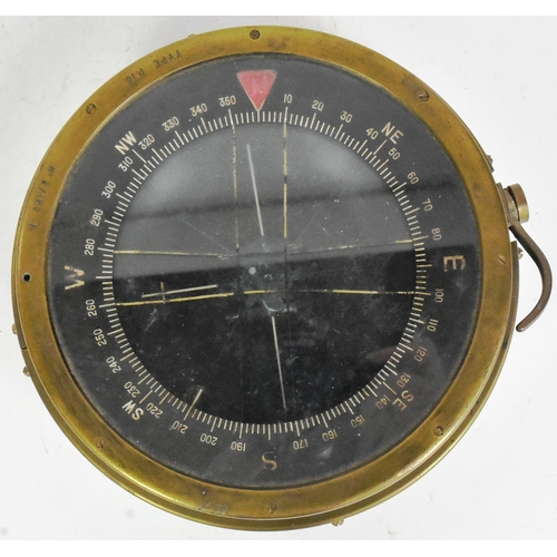 45 - A WWII Second World War Air Ministry RAF Royal Air Force Type P10 navigation compass. Serial No. 271... 