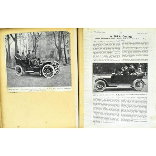 5 - Early Motoring Interest - Albert Charles Hills (1965-1952) Early Motoring Pioneer - a collection of ... 