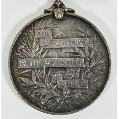 59 - An original Edward VII era Volunteer Long Service medal awarded to one 1543C Sjt A. Walton of the 1s... 