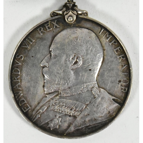 59 - An original Edward VII era Volunteer Long Service medal awarded to one 1543C Sjt A. Walton of the 1s... 