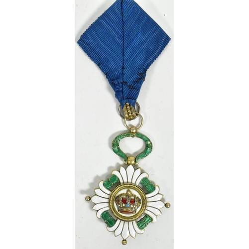 74 - World Orders & Decorations - Yugoslavia - an original 1930s Order of the Yugoslav Crown 1st Class br... 