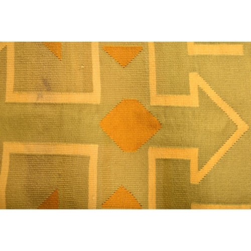 102 - A vintage mid 20th century circa 1970s Royal Lesotho Tapestry Weavers floor carpet rug. Kingdom of L... 