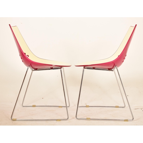 162 - Calligaris Connubia - Jam chair - A matching set of four contemporary high end Italian designer dini... 