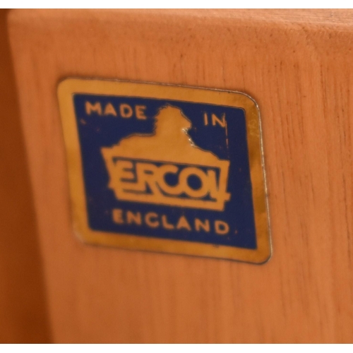 185 - Lucian Ercolani for Ercol - Model 351 - A vintage 1960s light beech and elm sideboard credenza. Comp... 