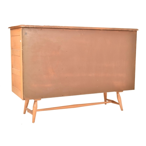 185 - Lucian Ercolani for Ercol - Model 351 - A vintage 1960s light beech and elm sideboard credenza. Comp... 