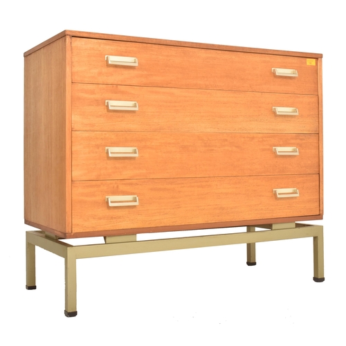 190 - Leslie G. Dandy - G Plan - Limba Range - A vintage mid 20th century circa 1960s Limba wood & metal c... 