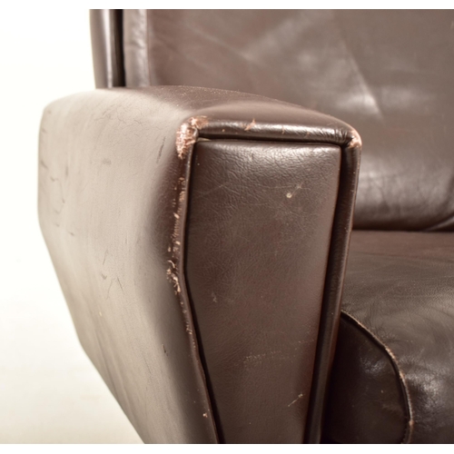 42 - Lystolet - A retro 20th century circa 1970s Swedish designer swivel armchair / lounge chair. The cha... 