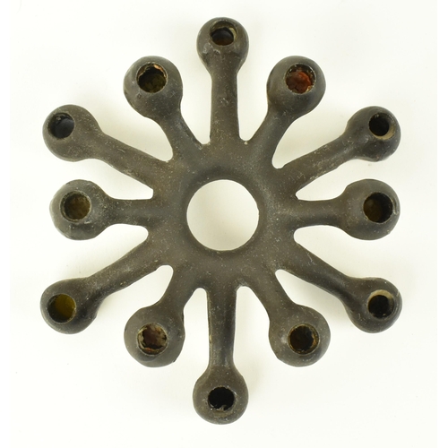 51 - Jens Quistgaard x Dansk Designs - A retro mid 20th century circa 1960s cast iron Spider Tiny Taper H... 
