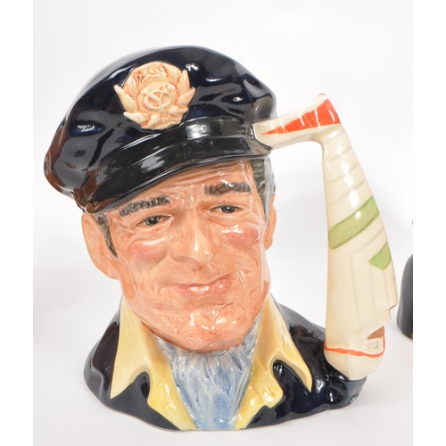 108 - Royal Doulton - A collection of three 20th Century ceramic Royal Doulton character jugs comprising o... 