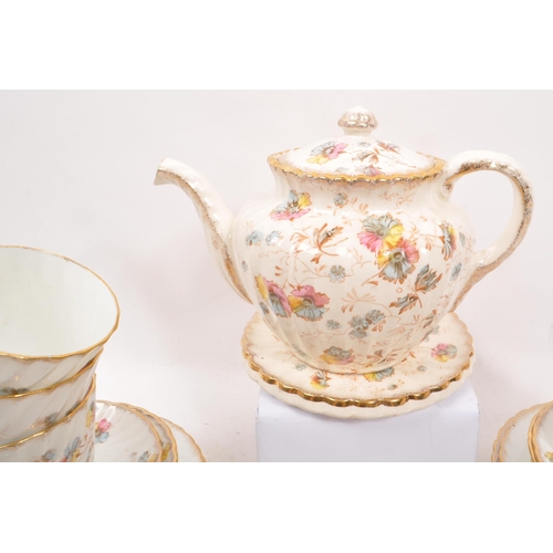 181 - S. Fielding & Co - An early 20th Century Edwardian porcelain china S. Fielding & Co tea service havi... 