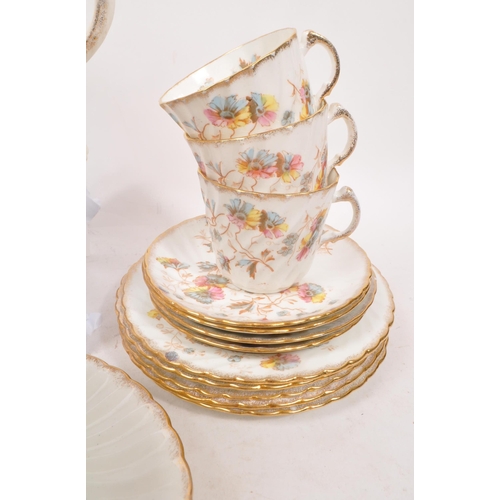 181 - S. Fielding & Co - An early 20th Century Edwardian porcelain china S. Fielding & Co tea service havi... 